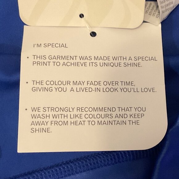 Fabletics Blue High-Waisted Leggings - Picture 5 of 5